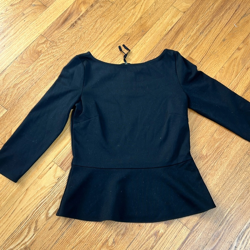 And Taylor Loft poplin top.